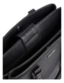 Calvin Klein Recycled Saffiano Tote Bag In Black -Calvin Klein Sales 983129140 3 1 720x928
