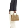 Calvin Klein Recycled Saffiano Tote Bag In Willow Green