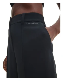 Calvin Klein Sustainable Twill Wide Pant In Black -Calvin Klein Sales 986428630 3 720x928