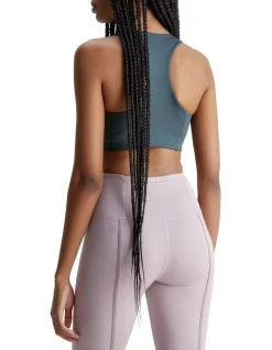 Calvin Klein Medium Support Sports Bra In Grey -Calvin Klein Sales 989127460 4 720x928