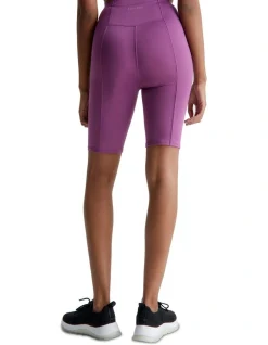 Calvin Klein High Waist Bike Short In Purple -Calvin Klein Sales 989127640 3 720x928