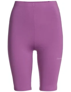 Calvin Klein High Waist Bike Short In Purple -Calvin Klein Sales 989127640 4 720x928