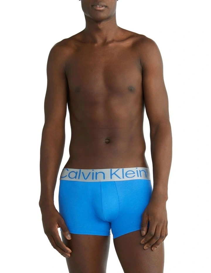 Reconsidered Steel Cotton Trunks 3 Pack in Multi Calvin Klein Reconsidered Steel Cotton Trunks 3 Pack In Multi -Calvin Klein Sales