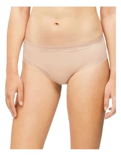 Calvin Klein Bottom's Up Refresh Hipster In Beige