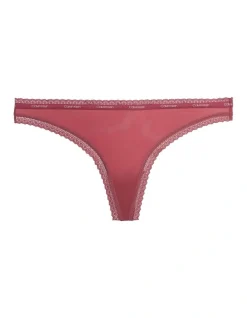 Calvin Klein Bottom's Up Refresh Thong In Pink -Calvin Klein Sales 991765900 4 720x928