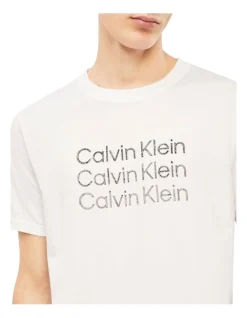 Calvin Klein Graphic Tee In Bright White 3 Calvin Klein Graphic Tee In Bright White -Calvin Klein Sales 993314350 4 720x928