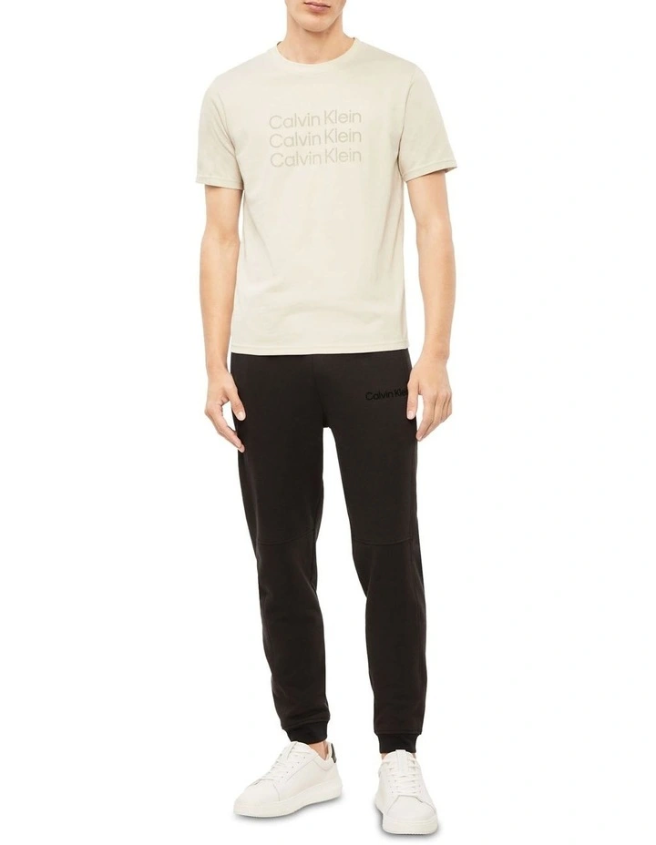 Graphic Tee in Oatmeal Calvin Klein Graphic Tee In Oatmeal -Calvin Klein Sales