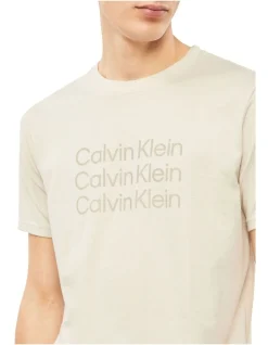 Calvin Klein Graphic Tee In Oatmeal 2 Calvin Klein Graphic Tee In Oatmeal -Calvin Klein Sales 993314440 3 720x928