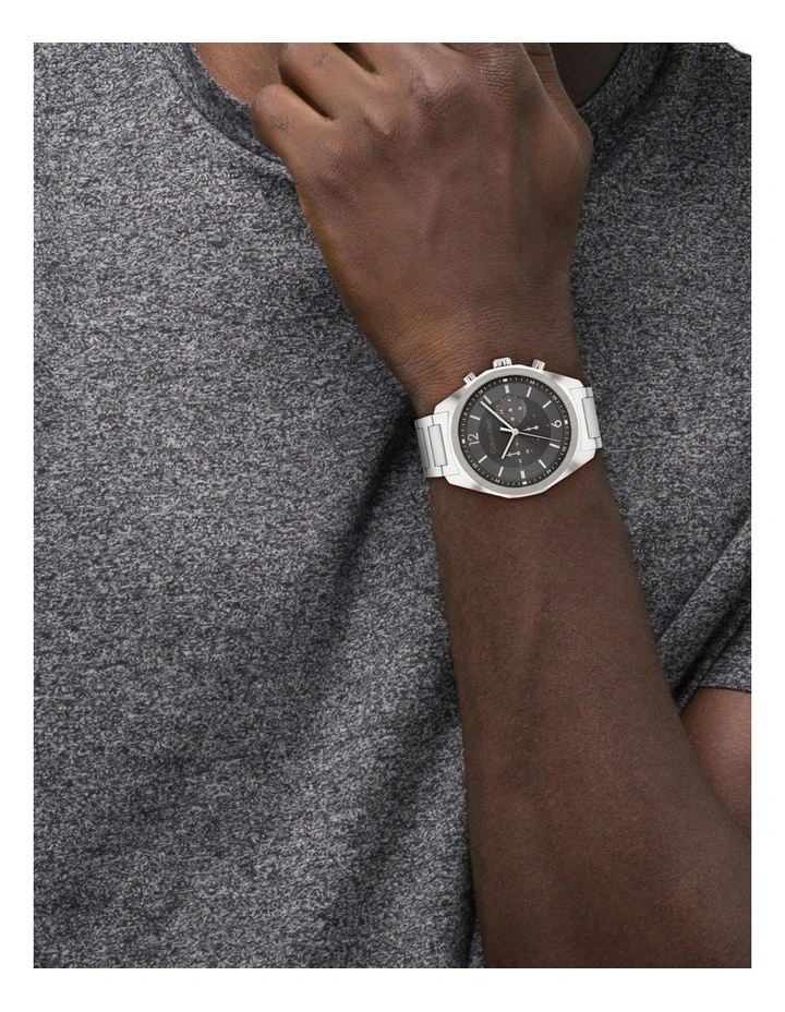 CK Force Stainless Steel Watch in Grey Calvin Klein CK Force Stainless Steel Watch In Grey -Calvin Klein Sales